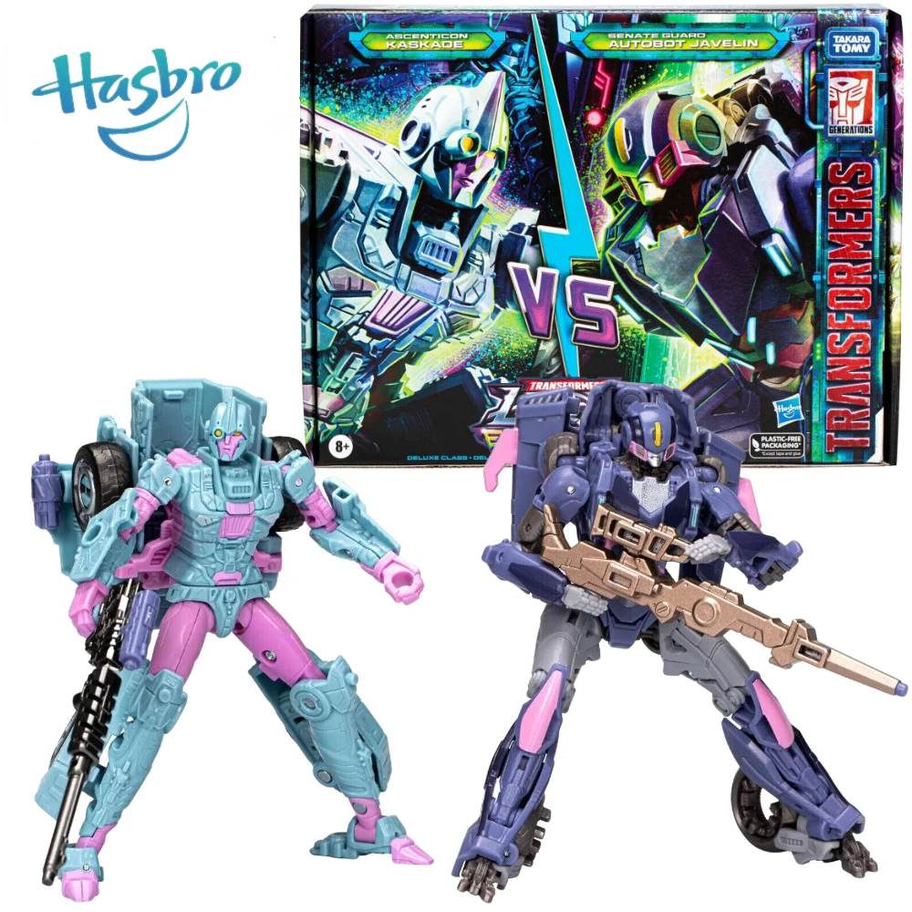 

In Stock Hasbro Transformers Legacy Evolution Deadeye Javelin Ascenticon Kaskade Action Figure Model Toy Collection Hobby Gift
