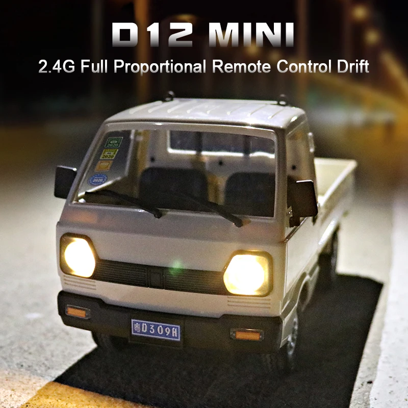 Top  1/16 2.4G 2WD RC Cars 500mAh Lithium Battery Outdoor Drift RC Truck With LED For Boys Toys Birthday Christmas Gift 2