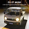 Top  1/16 2.4G 2WD RC Cars 500mAh Lithium Battery Outdoor Drift RC Truck With LED For Boys Toys Birthday Christmas Gift 2