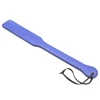Blue PU Leather Spank，Horse Whip Flog Spank Paddle for Horse Training Crop Equestrian Riding Bat 5