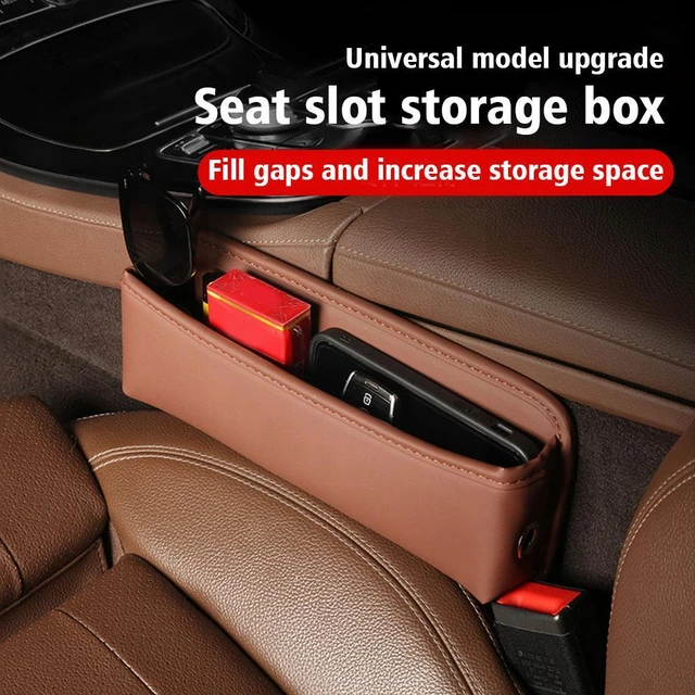 Boîte à mouchoirs en cuir pour voiture, porte-gobelet, sac de rangement  pour siège arrière, boîte à cosmétiques multifonctionnelle, accessoires de  voiture - AliExpress