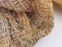 Women's Summer 2025 New European and American Fashion Style V-neck Bat Sleeve Loose Printed Top - Image 5