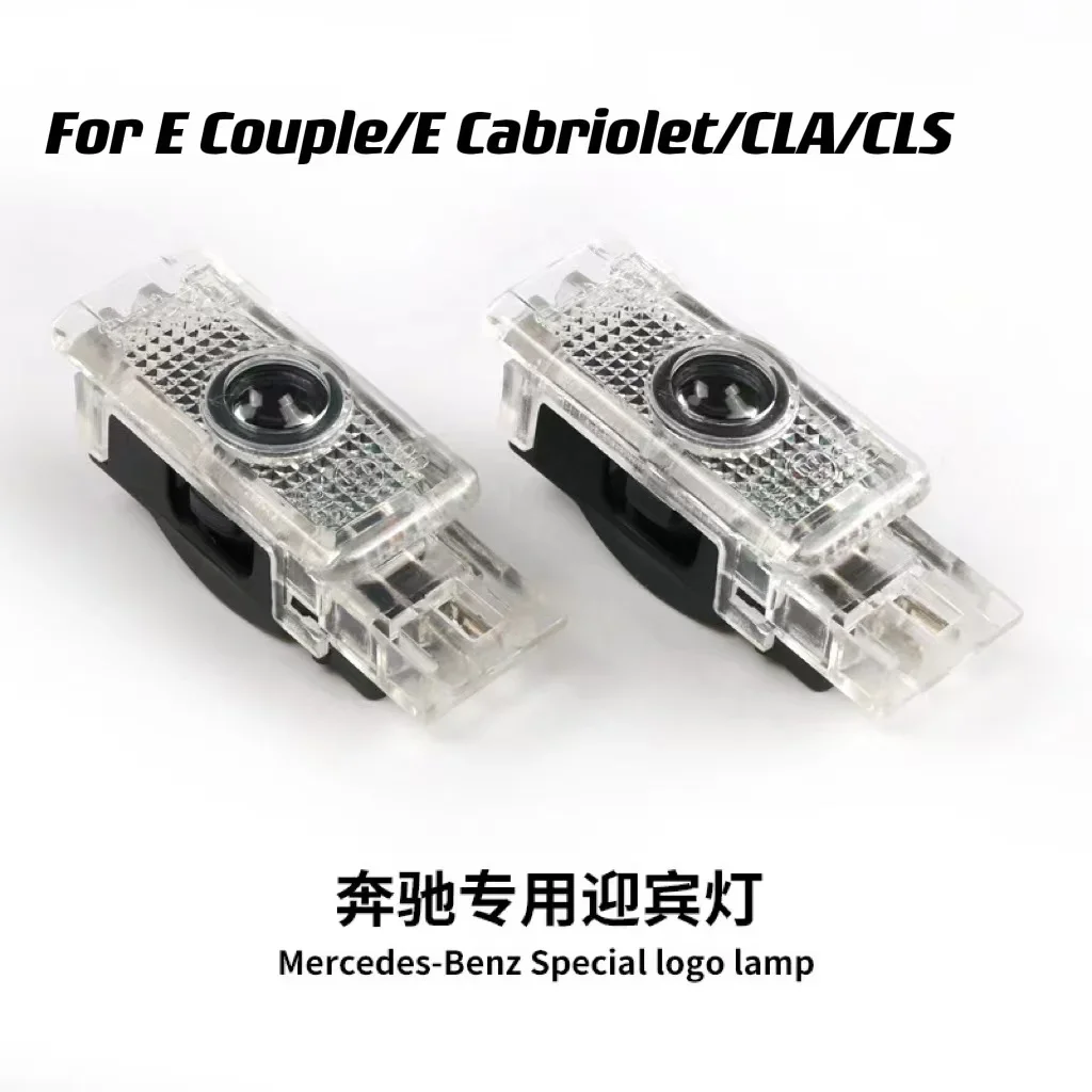 

2PCS LED Car Door WelcomeLamp Laser Projector Logo Emblem Ghost Shadow Light For Mercedes Benz CLA CLS C218 W218 A207 C207 C117