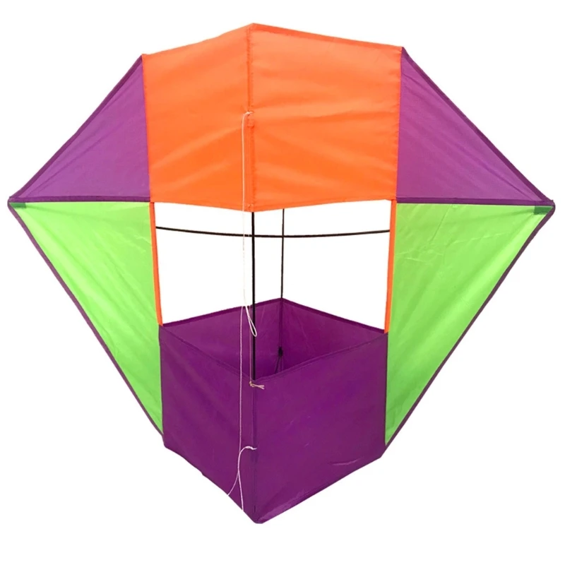 Cube Box Kites For Kids Adults colorful rainbow kite eagle kite plastic kite butterfly kite beach delta kite delta kite beach kite stunt kite unicorn kite plane kite snake kite power parafoil kite chinese dragon kite parafoil kite foal kite