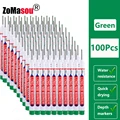 20mm Green 100pcs