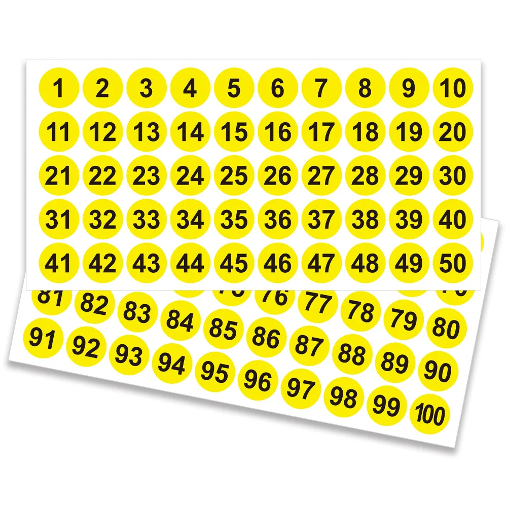 Autocollants ronds jaunes Smiley Face Happy, 1-1/2 pouces, codage de  couleur, Labels-500pcs par rouleau - AliExpress