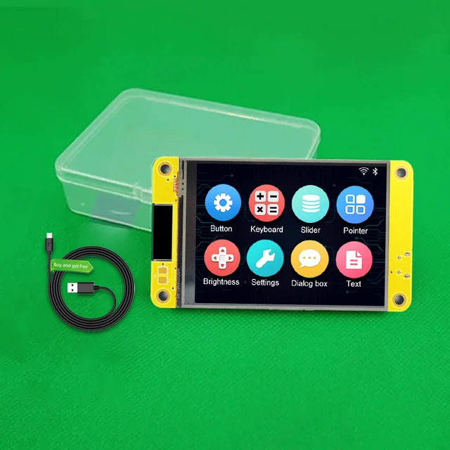esp32 lcd touch screen free sample