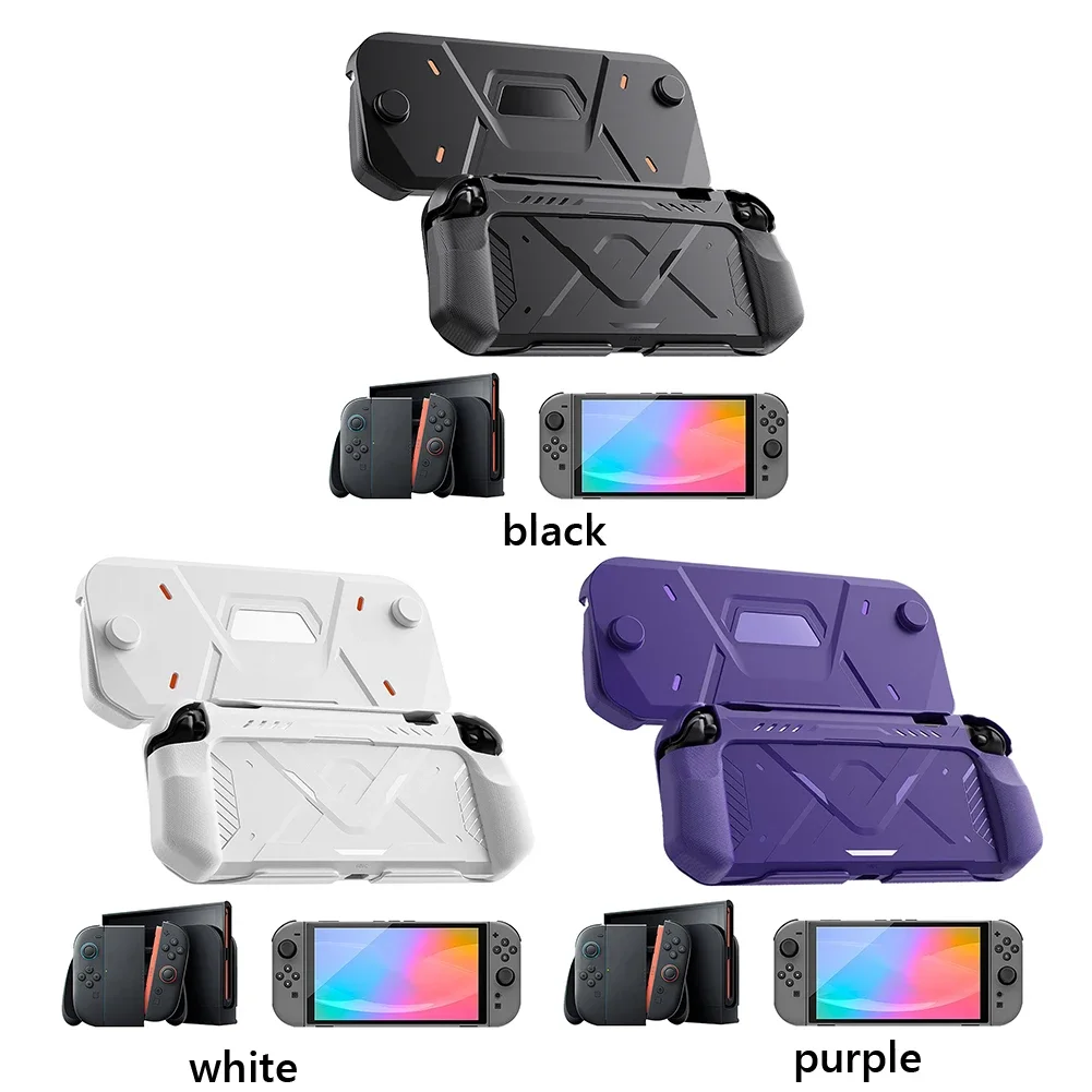 For NS2 Game Console Protective Shell Anti-Scratch Console Protective Case Ergonomic Grip Hard PC Front Cover Game Accessories