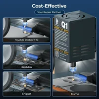 ماكينة الـ CNC الأوتوماتيكية Xwitzeal Q1 – حفر وإزالة آيسيهات المعالج (iPhone & Android) 6