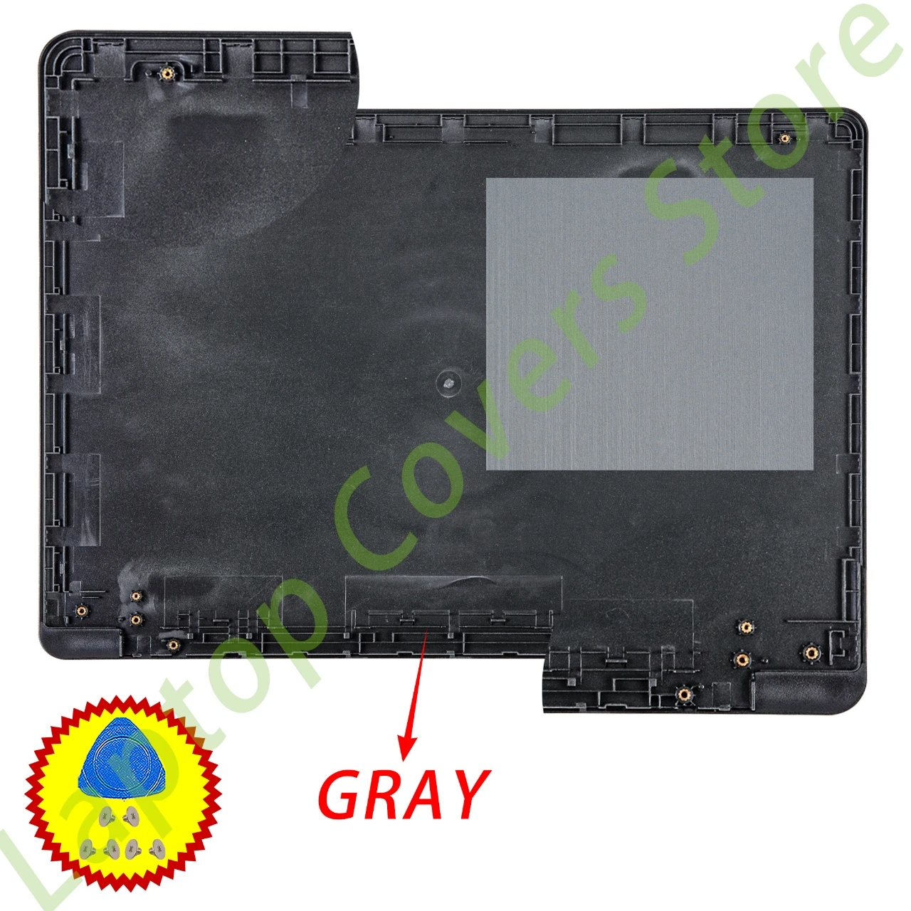 N580용 커버 N580V N580G N580VD NX580V NX580VD 플라스틱 LCD 뒷면 커버 베젤 상단 케이스 HingeCover 경첩 부품 교체 15.6인치