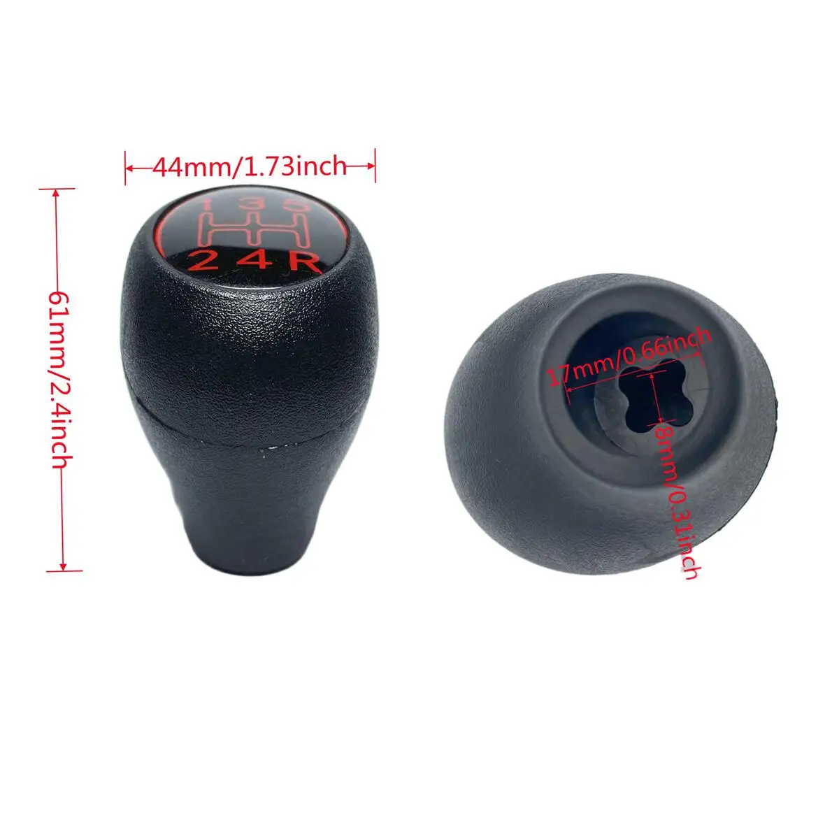 5 Speed Gear Shift Knob Lever Fit For Peugeot 504 505 205 309 short shifter lever,gear shift knob adapter