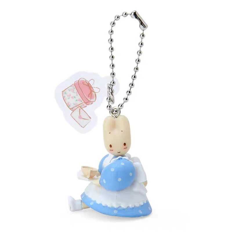 Neues Produkt auf Lager: Jasmin-Kaninchen-Puppe Blind Box Anhänger Acryl-Hängeanhänger Schlüsselanhänger Französischer Blumen-Nachmittagstee-Kaninchen – Detail 14