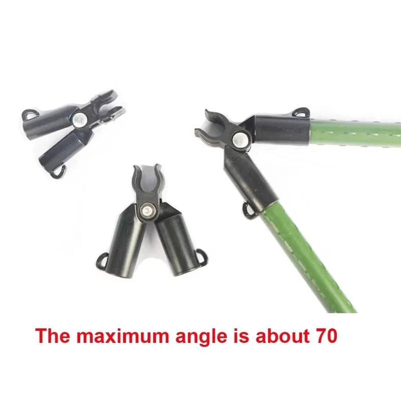 Plants Support Awning Pillar A-type fixed Clip Plant Grafting Stakes Connector Climbing vine bracket 5pcs