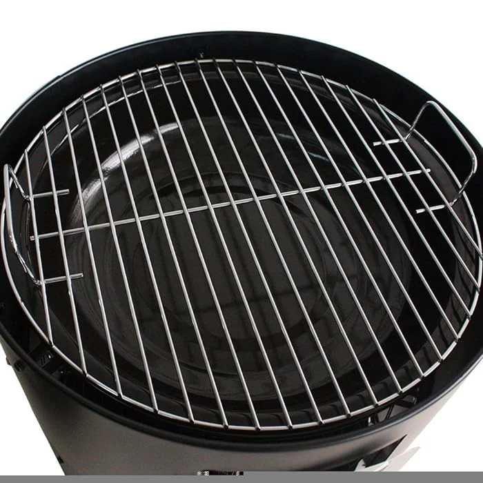 Factory Direct Sale Three-In-One Smoker Barbecue Outdoor Courtyard Barbecue Wood Stove Portable Grill Carbon Stove