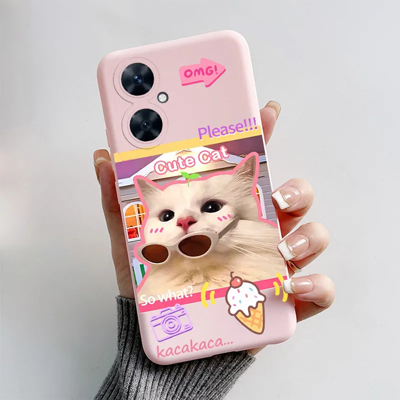 Cute Cartoon Black Cat and Puppy Dog Soft Silicone Phone Case