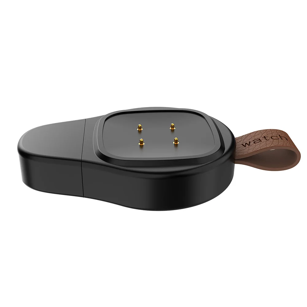 For Fitbit Versa 3/Fitbit Sense Charger Magnetic USB/Type-C Watch Charger Smart Watch Portable Wireless Charger Travel Cordless