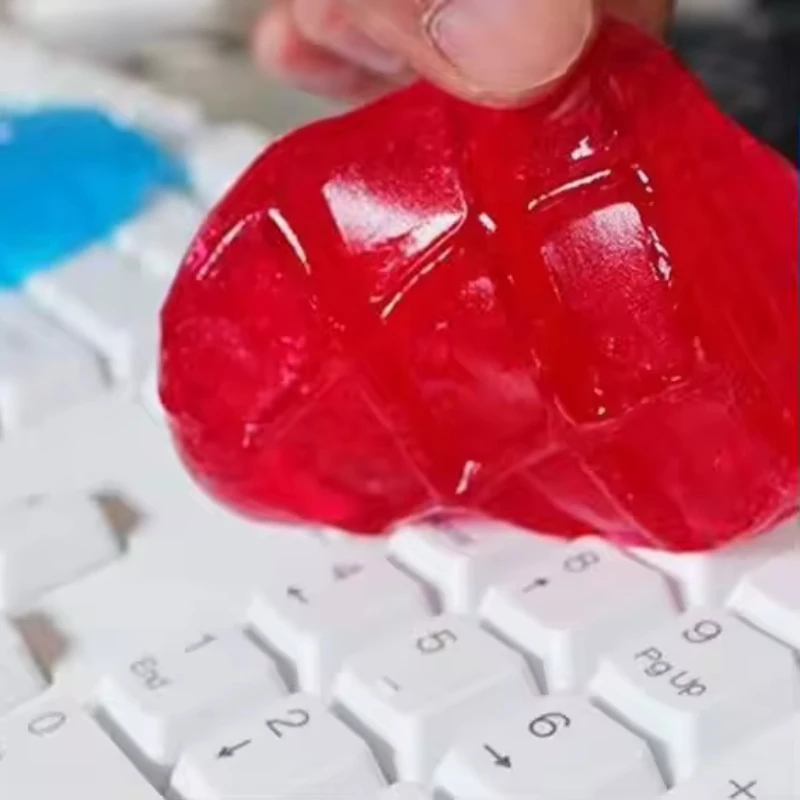 Soft Dust Cleaning Glue Reusable Super Clean Mud Slimy Gel For Home Phone Car PC Laptop Keyboard Sticky Wiper Dust Dirt Wipe