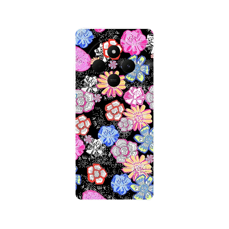 Xiaomi Redmi 14C Soft TPU Cartoon Silicone Bumper Case