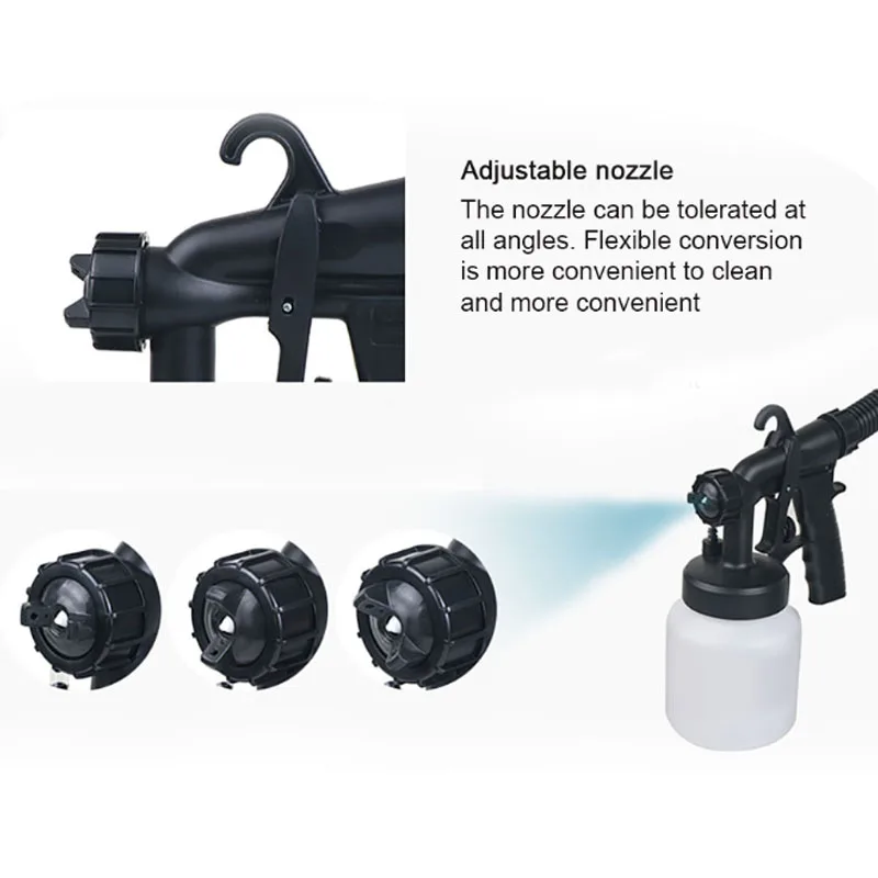 Automatic Electric Spray Gun DIY Household Maintenance Portable Spray Gun High Atomization paint Spraying Machine 5
