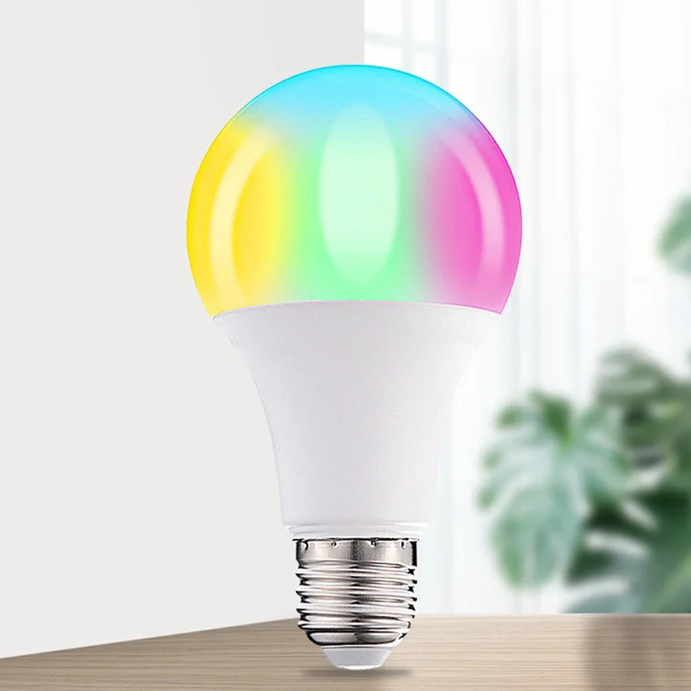 E27 RGB LED Light Bulb 9/12/15W 220V Vivid Multicolor Spotlight with Remote for Bedroom Party Trendy Home Decoration