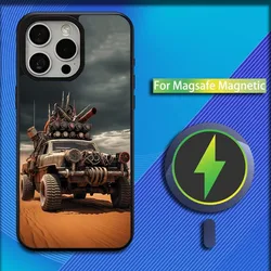 Off-Road SUV Magnetic Wireless Charging Phone Case with Magsafe Compatibility for iPhone 12 Mini (Z1)