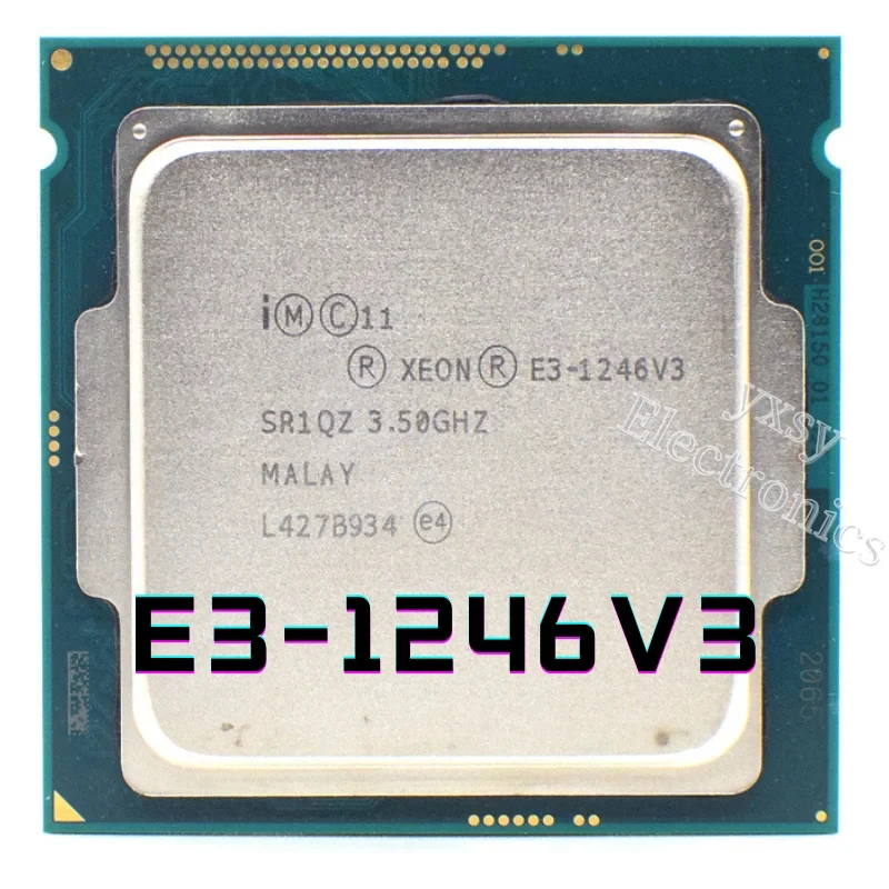 インテルXeon e3 - 1246 - v3 - 3.5 GHz - 4コア8スレッド - 8 MBキャッシュ - lga1150ソケット - ボックス送料無料 Процессор Intel Xeon E3 1246 v3 OEM (CM8064601575205S R1QZ