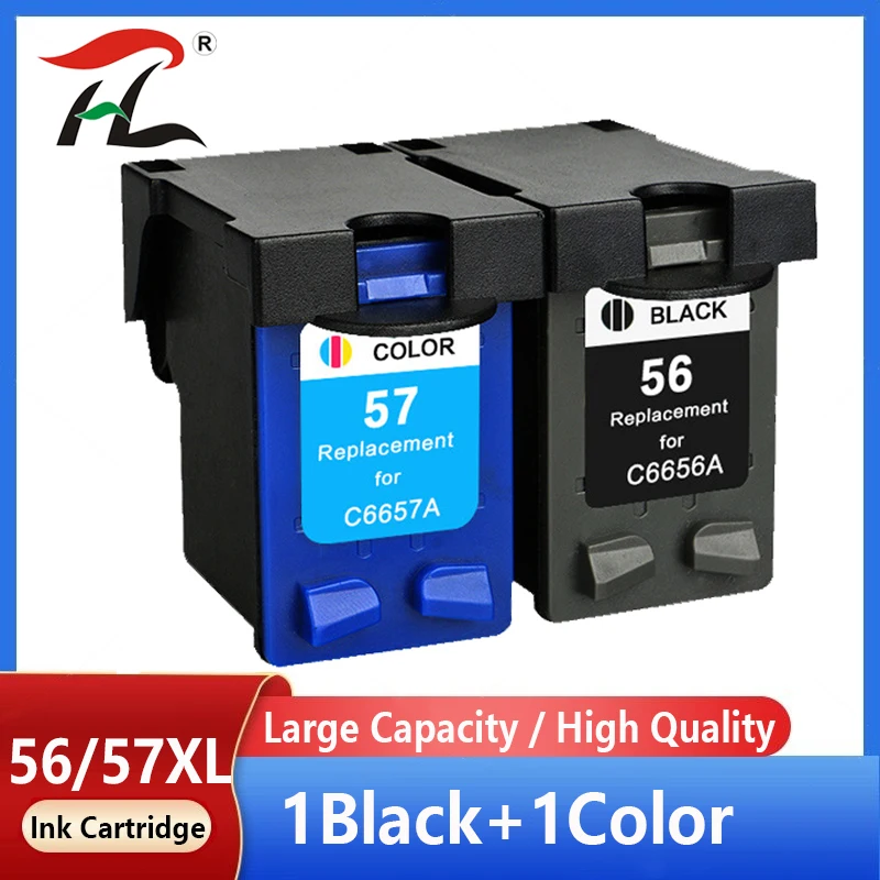 

Compatible For HP56 HP57 Ink Cartridge for HP 56 XL PSC 4200 1110 1205 1210 1215 1219 1315 1340 1350 2210 2410 Printers