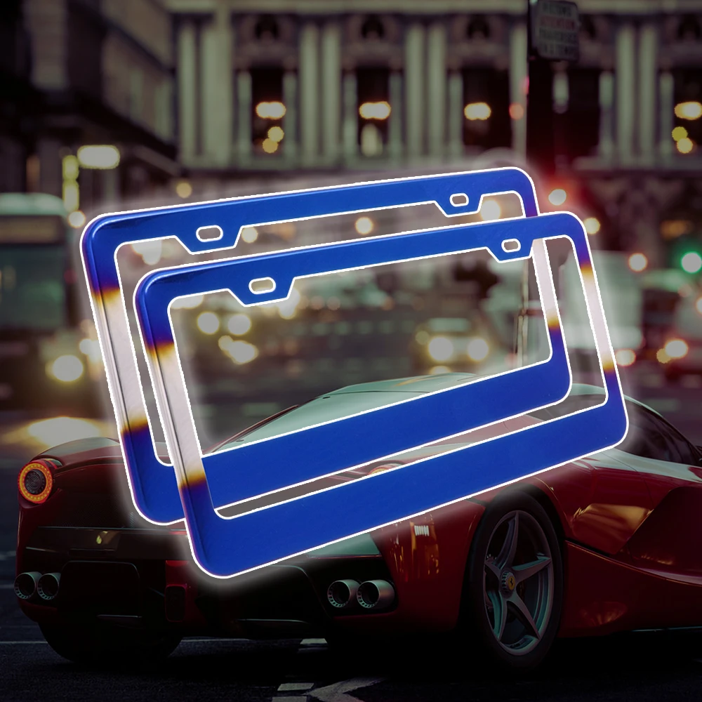 Light Blue License Plate Frame Discounts Collection brunofuga.adv.br