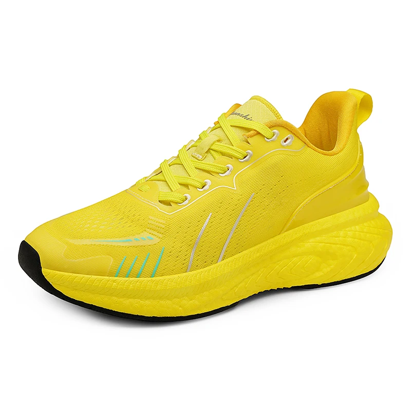 Men Mesh Casual Light Sport Shoes Breathable MD Sole Cushioning Professional Jogging Running Training Lovers Trend Sneakers