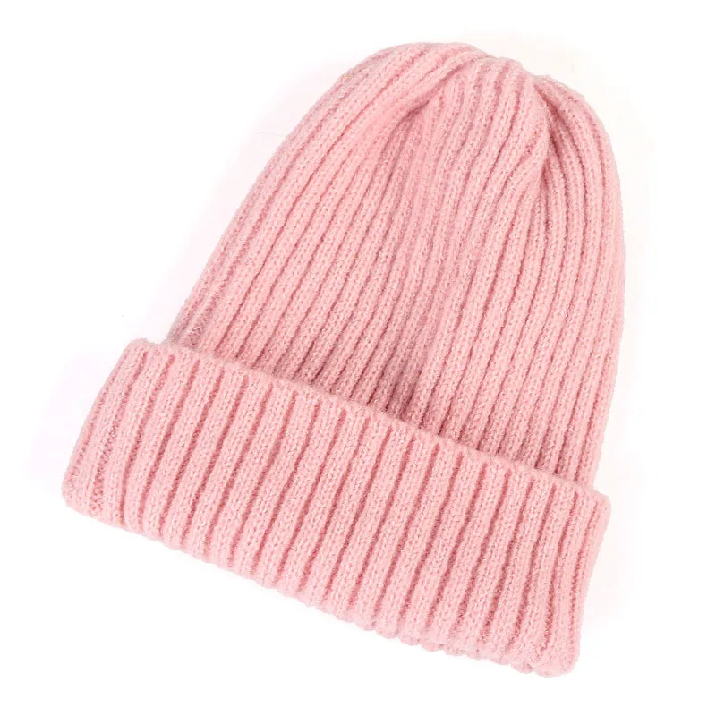 winter cap for men 2022 New Winter Hats for Women Men Knitted Solid Color Watch Cap for Girls Skullies Beanies Female Warm Winter Bonnet Casual Cap new era skully beanie Skullies & Beanies