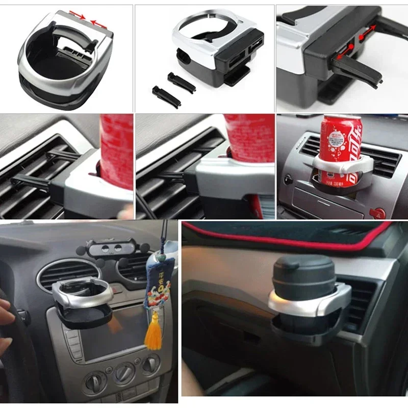 Car Drink Holder Water Cup Stand Car-styling Universal Car Truck Drink Water Cup Bottle Can Holder Door Mount Drinks Holder