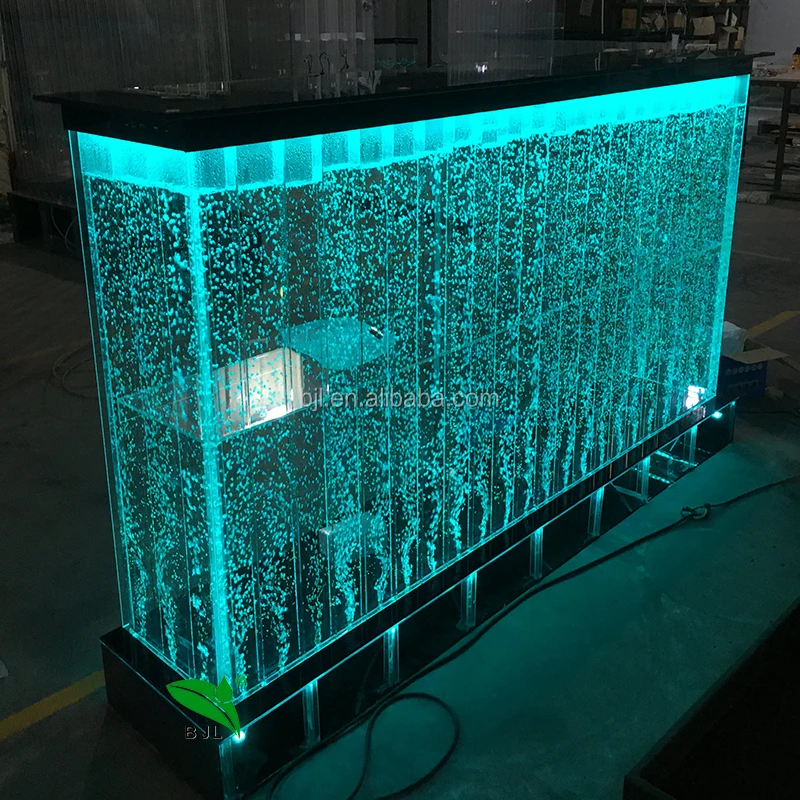 大迫力 おしゃれ ウォーター LED ポール ライト アクア バブル 泡