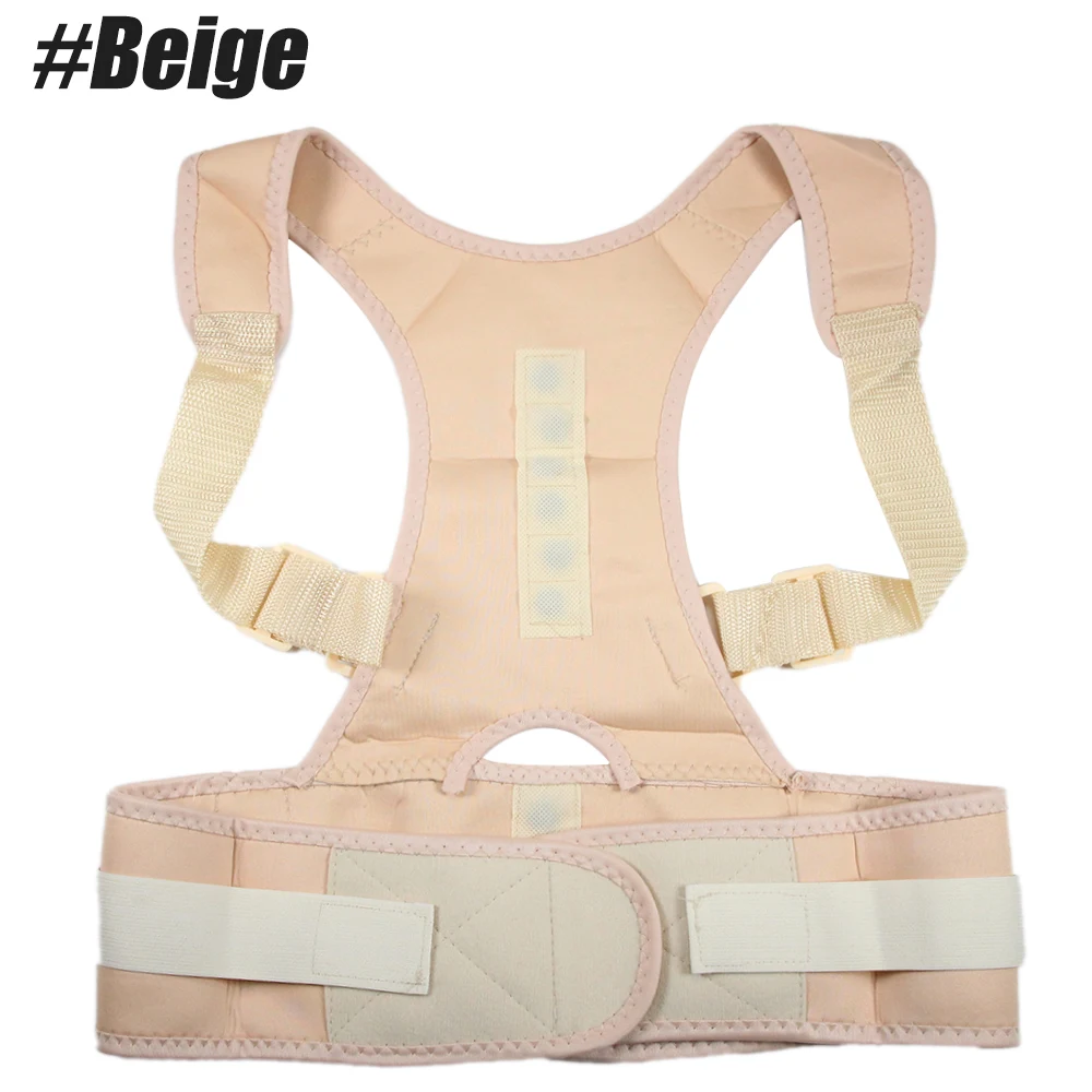 Back Brace Posture Corrector-Magnetic Lumbar Back Support Belt-Back Pain  Relief,Improve Thoracic Kyphosis,for Lower &Upper Back - AliExpress