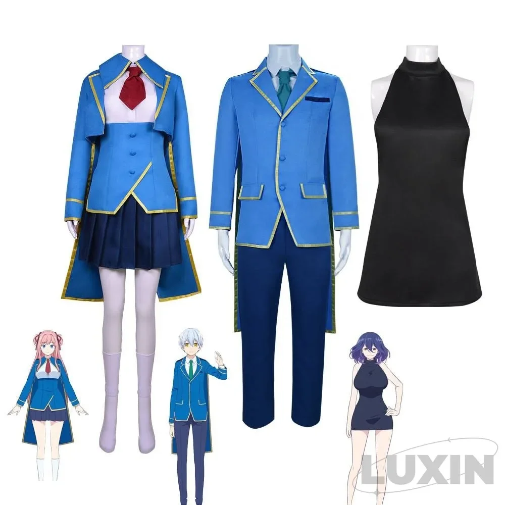 

Anime Kinsou No Alute Cosplay Vermeil Lilia Kudelfeyt Goldfilled Alto Cosplay Costume JK School Uniform Dress Halloween Outfits