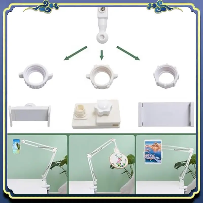 Adjustable Embroidery Hoop Stand-Folding Embroidery, 360 Degree Rotating Crossstitch Stand For Needle Point Projects A Durable