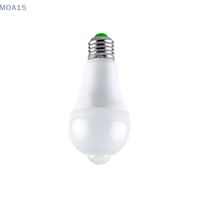 E27 PIR 모션 센서 LED 전구, 스마트 전구, 모션 활성화 램프, 자동 ON/OFF, 가정용 적외선 방사 램프, 12W, 15W, 18 W, 20W