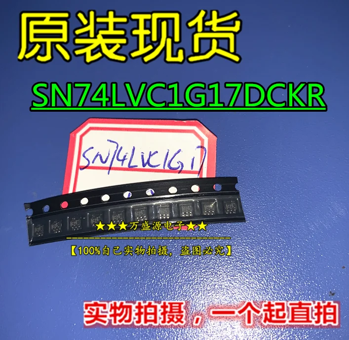 

10pcs orginal new SN74LVC1G17DCKR silk screen C75 SC70-5 driver IC chip