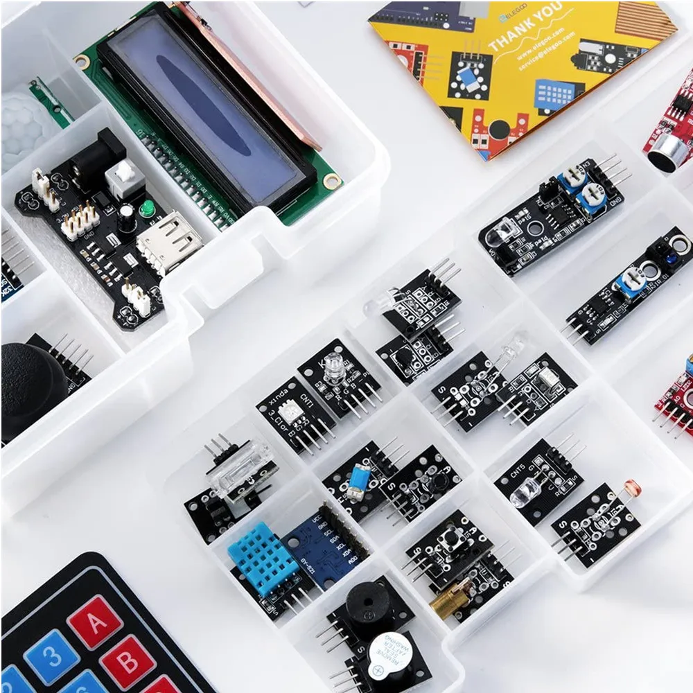 ELEGOO ׷̵ 37 in 1   ŰƮ, ڽ , Arduino IDE UNO R3 MEGA nano ȣȯ 