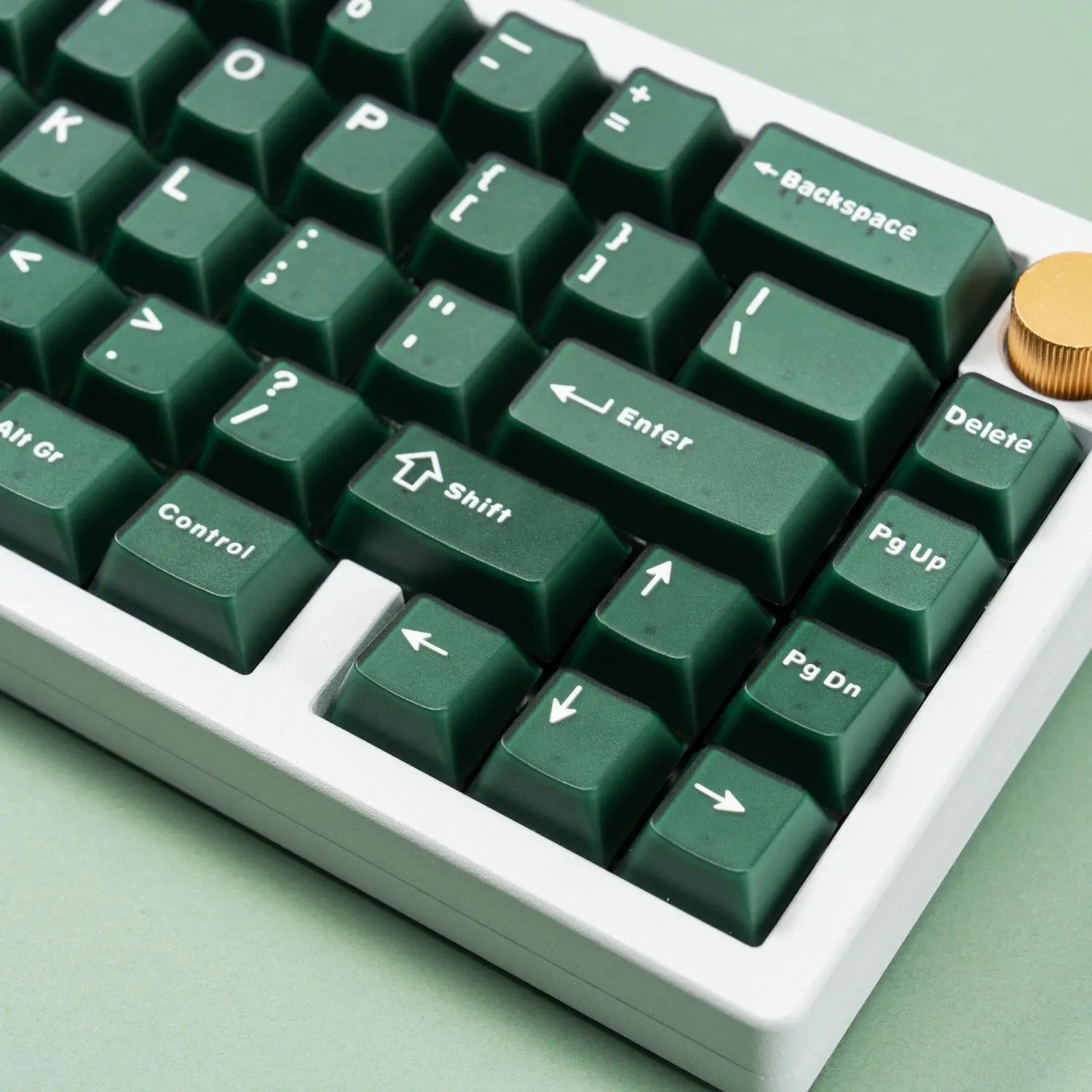 114-Keys-Double-Shot-Keycaps-Cherry-Profile-Classic-Green-Translucent ...