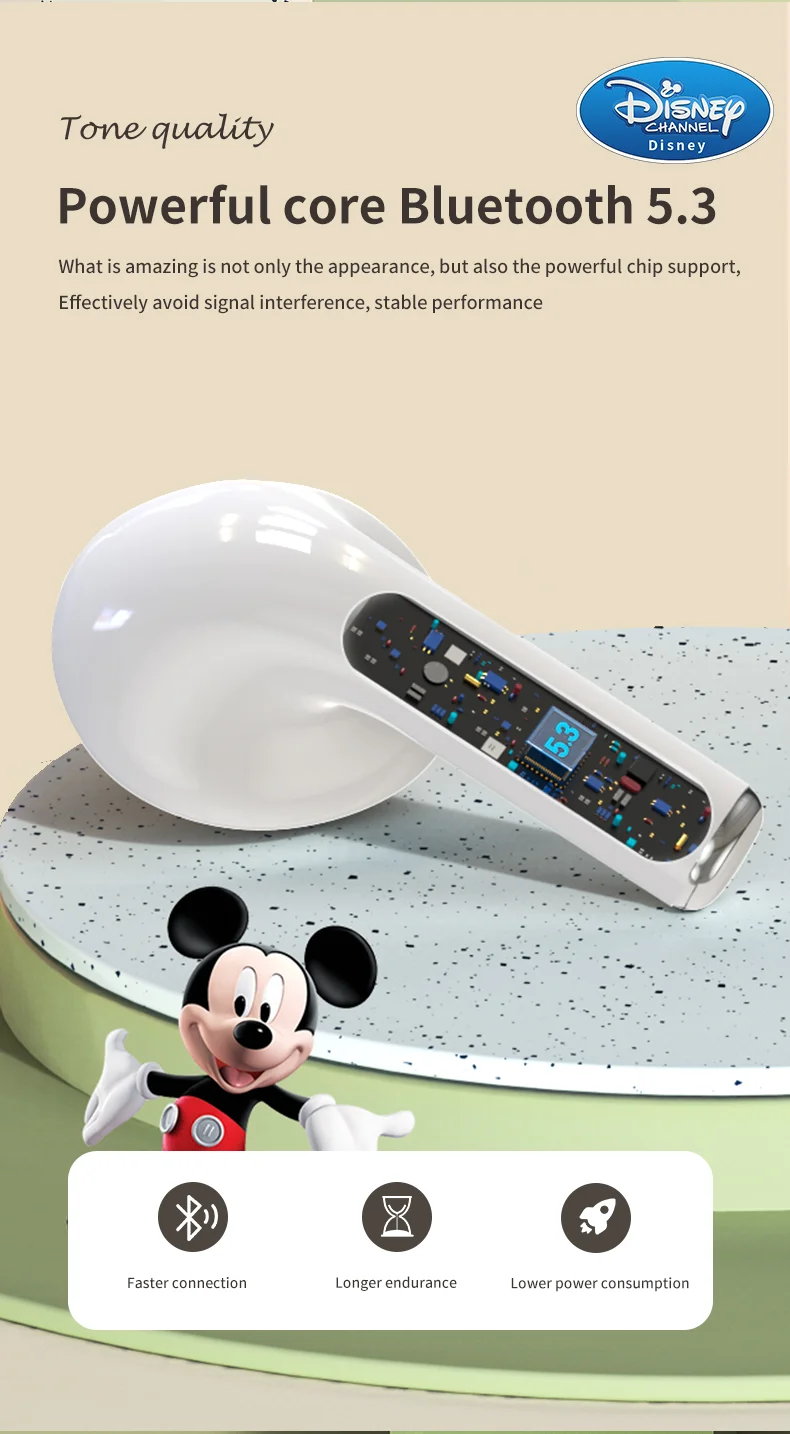 Disney Apro8+ binaurale kabellose Ohrhörer