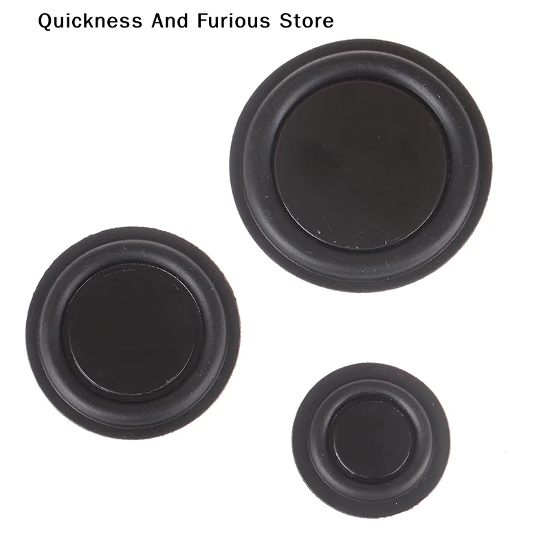 Enhanced Bass Radiator Vibration Membrane Audio Speaker Accessory Set (2 Pack - 30mm, 40mm, 50mm)