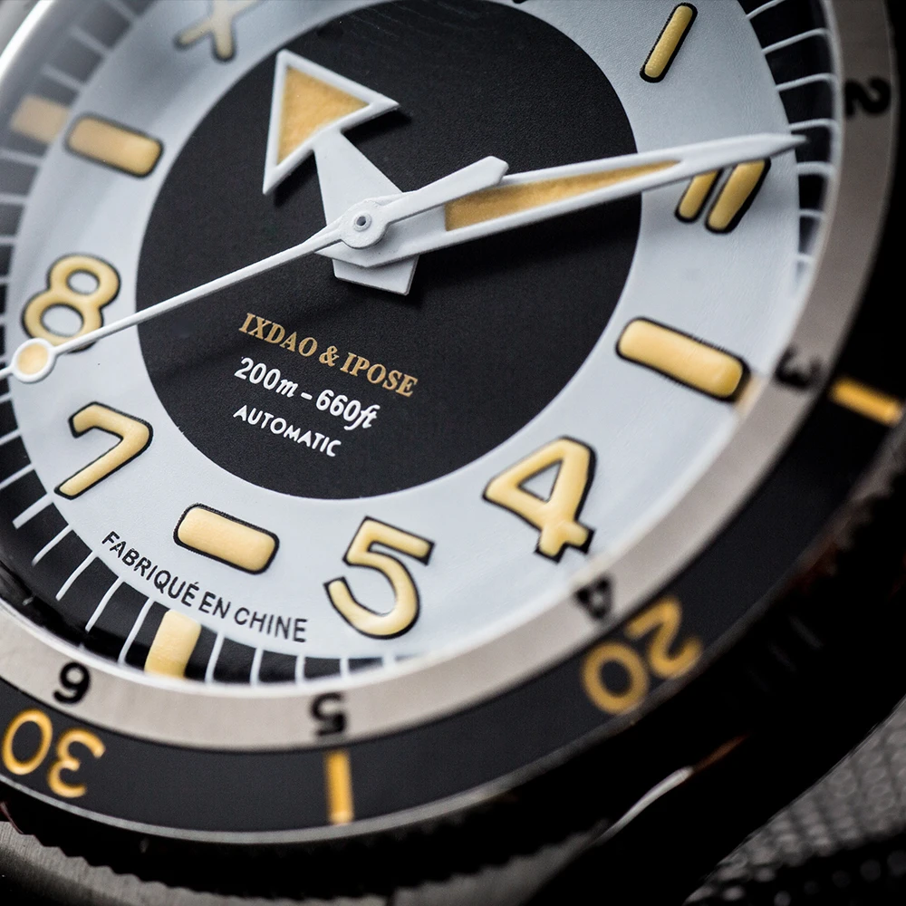 New IPOSE 5303 V3 Dive Watch IX&DAO 40mm GMT Men PT5000 Automatic