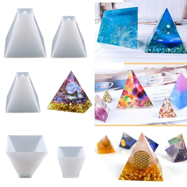 Large Resin Molds Pyramid Resin Mold Silicone  Silicone Molds Epoxy Resin  Jewelry - Resin Diy&silicone Mold - Aliexpress