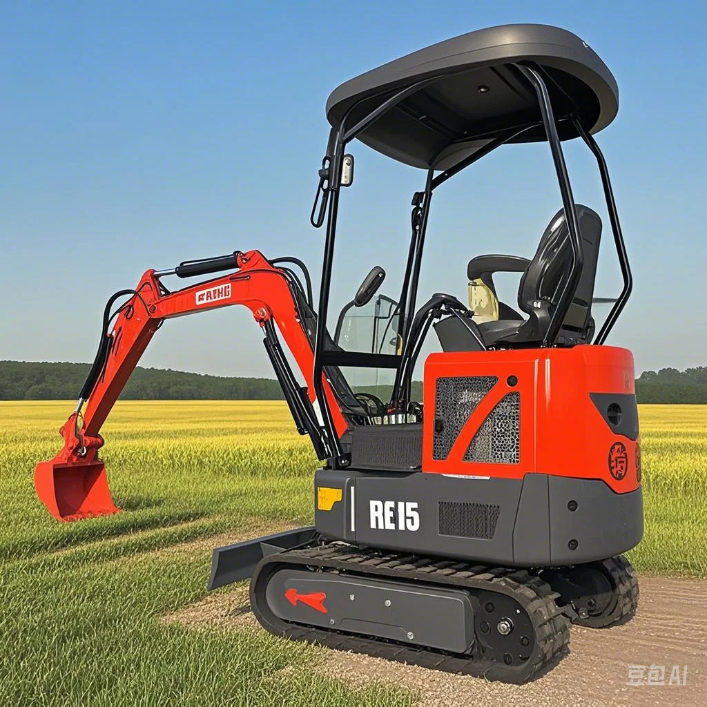 Customized Product Earthmoving Machinery 1.7-ton Miniature Excavator for Engineering Construction Garden Lawn with Free Bucket Customized Product Earthmoving Machinery 1.7-ton Miniature Excavator for Engineering Construction Garden Lawn with Free Bucket