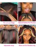 200 Density 1B/27/Red Wig 30 Inch Highlight 5x5 Glueless 99J Burgundy Body Wave Colored Transparent Lace Closure Wigs Human Hair 3