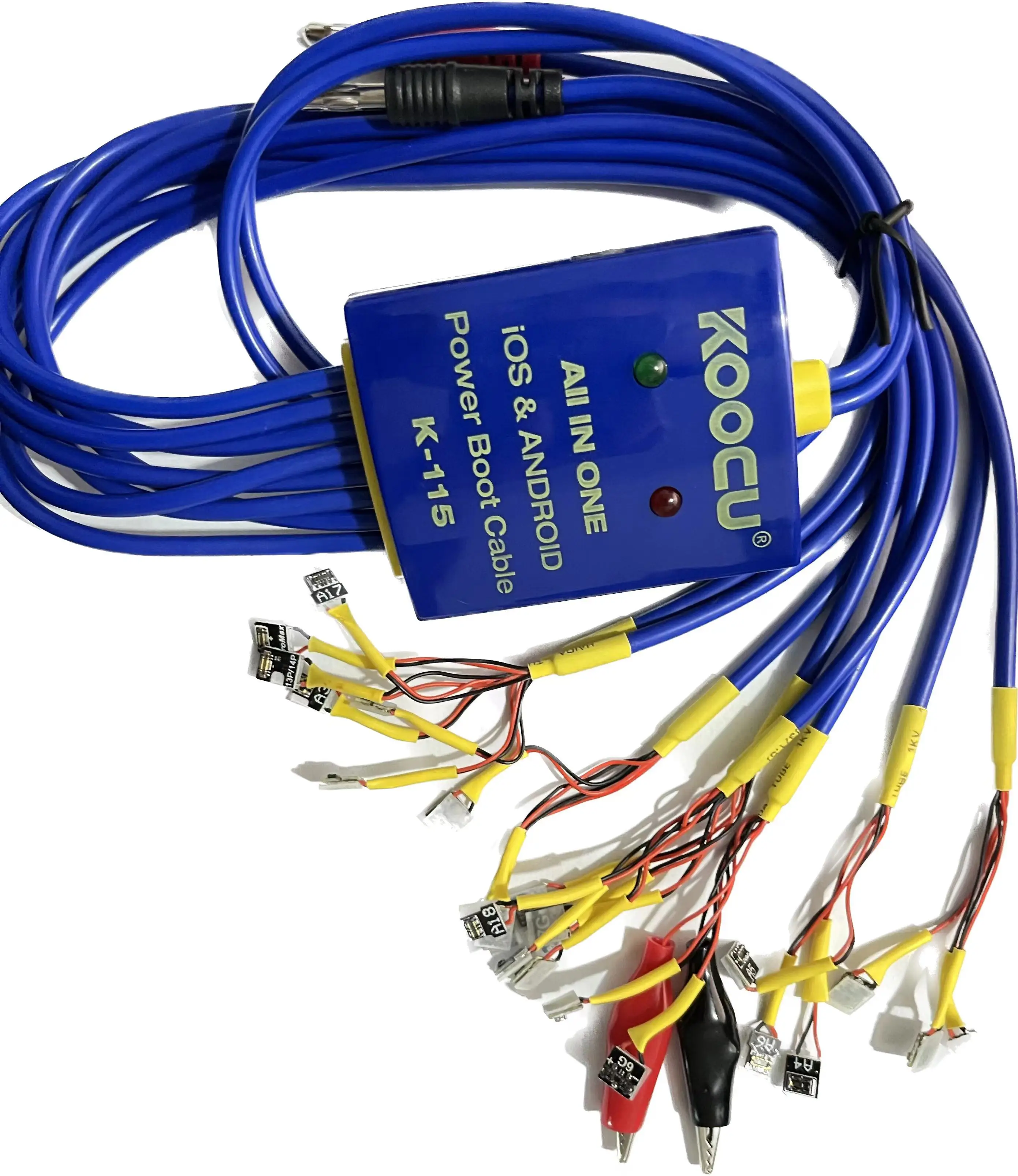 KOOCU K-115 Cable Pro iBooT iP Power cable + Android Boot Cable Dedicated Power for iPhone and Android i Boot