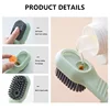 A82X-Shoe Brush Capable Of Adding Liquid Multifunctional Shoe Cleaner Brush Cleaning Tool For Soft Fur Clothes 4