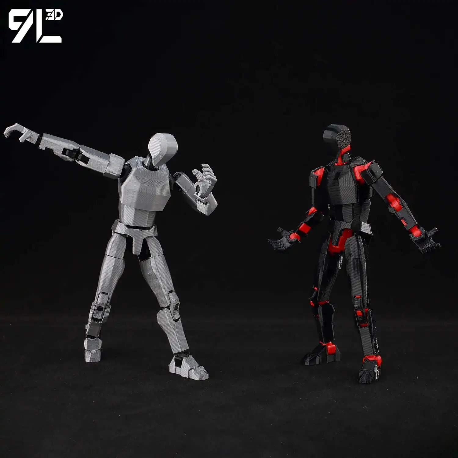 9L3D Multi-Jointed Bewegliche T13 Lucky13 Gedruckt Männlichen Basis Körper Poseable Blank Action Figur Mannequin Dummy13 Action-figuren Spielzeug – Detail 19