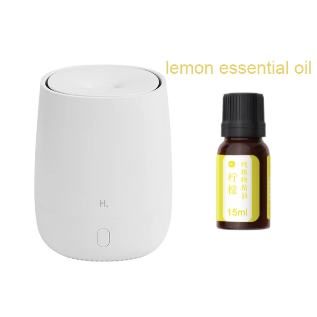 XIAOMI Youpin HL Aromatherapy Diffuser Humidifier Air Dampener Aroma Machine Essential Oil Ultrasonic Mist Maker LED Night Light white oil
