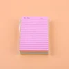 6pcs Morandi Color Notepad Schedule To Do List Sticky Notes Office Stickers Student Self-Adhesive Stickers Small Notebooks 6